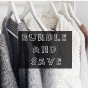 Bundle 2 or more items for 10% off!!